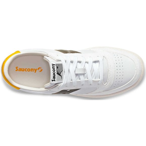 🆕 Saucony Unisex Jazz Court Premium Shoes S70671-2 SZ 8.5 Men's White / Green - Picture 2 of 9